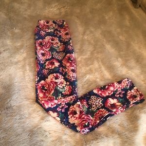 Flower leggings